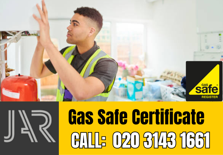 gas safe certificate Harold Wood