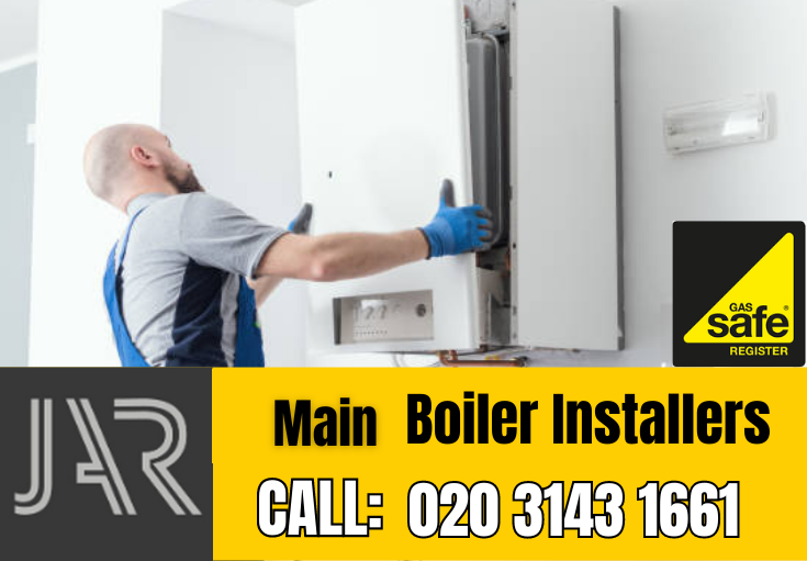 Main boiler installation Harold Wood